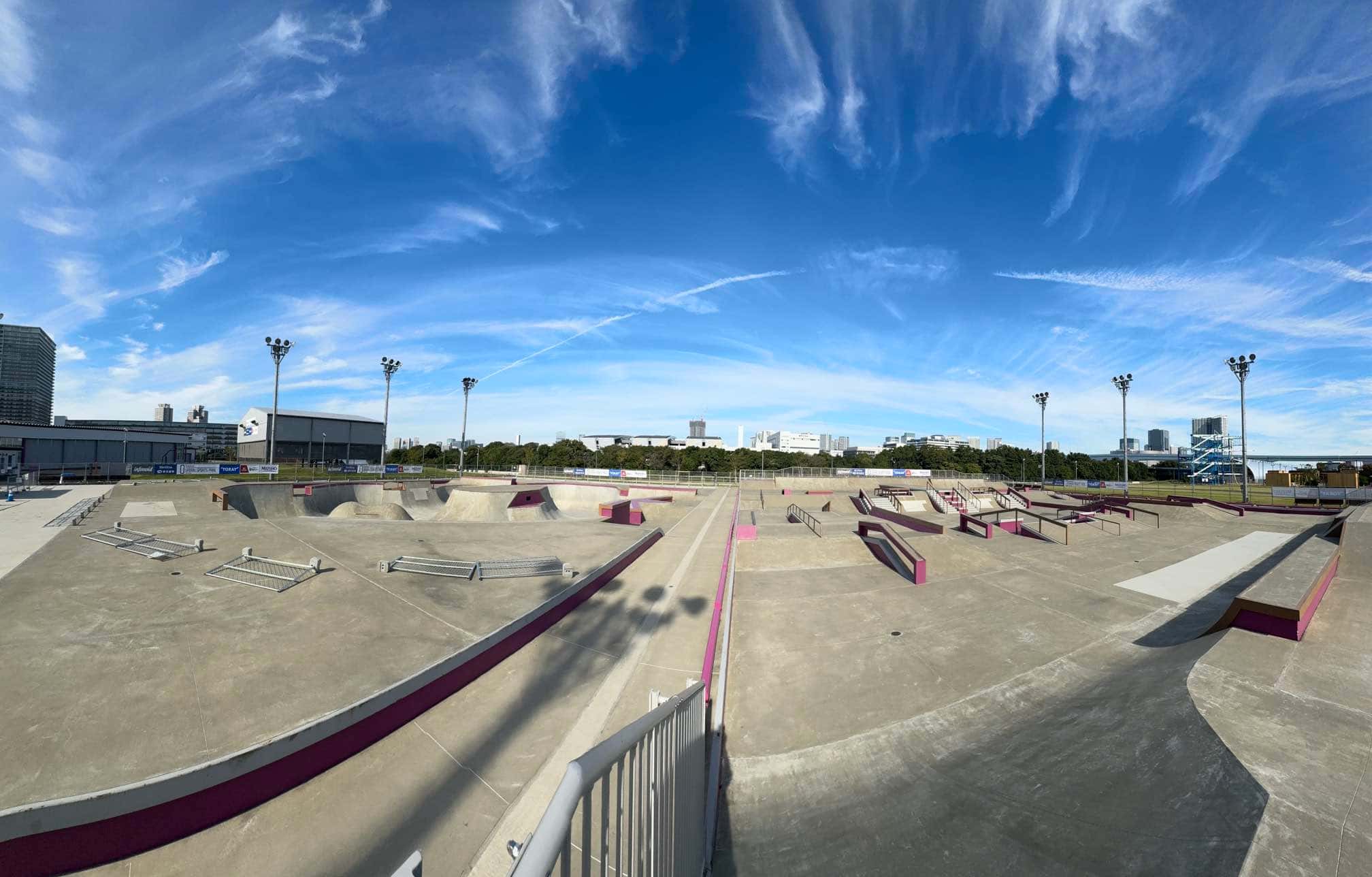 ①スケートボードパーク(全エリア)