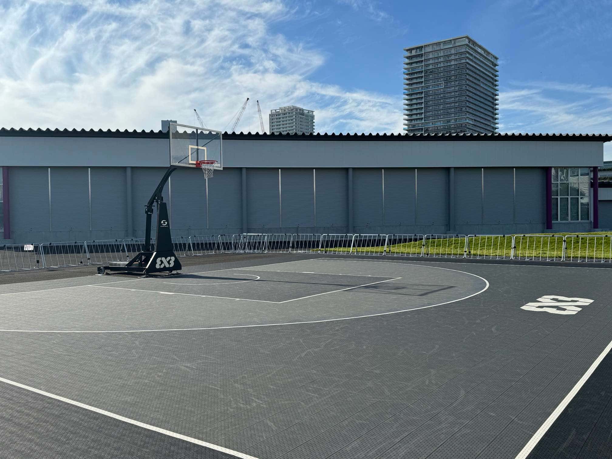 ③3x3バスケットボールコート(Bコート 屋外・屋根なし)