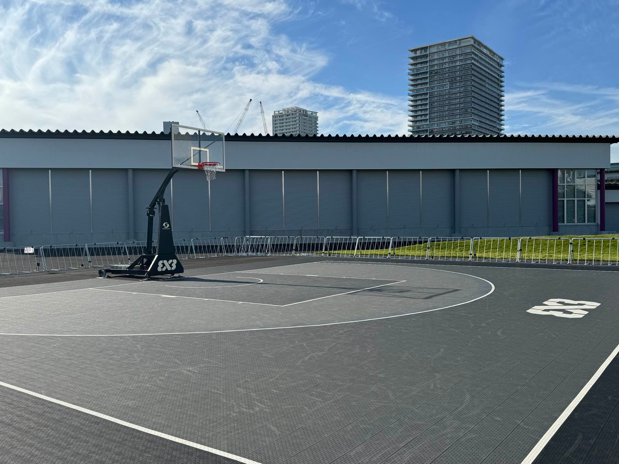 ③3x3バスケットボールコート(Bコート 屋外・屋根なし)